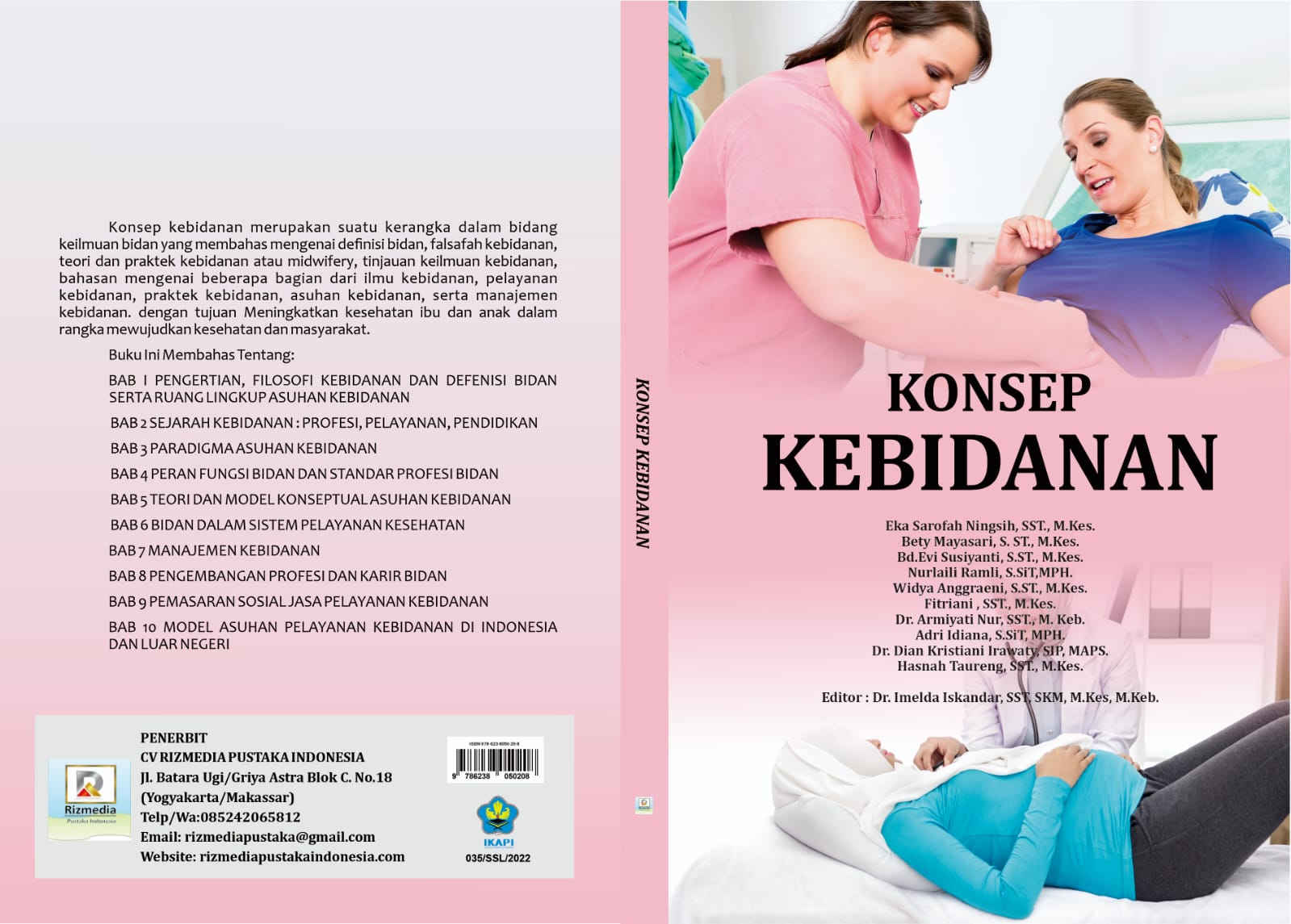 KONSEP KEBIDANAN | Rizmedia Pustaka Indonesia